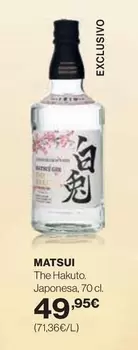 Matsui - The Hakuto. Japonesa