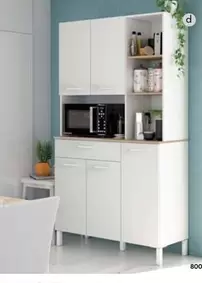 Mueble Auxiliar Kira 5 Puertas + 1 Cajon