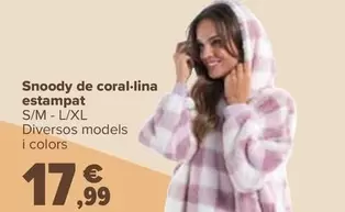 TEX - Snoody Coralina Estampado