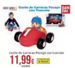 Pocoyo - Coche De Carreras Con Traccion