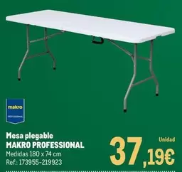 makro - Mesa Plegable