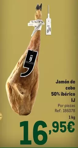 Jamon De Cebo 50% Iberico