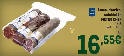 chef select - Lomo, Chorizo, Salchichon