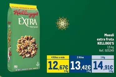 Kellogg's - Muesli Extra Fruta