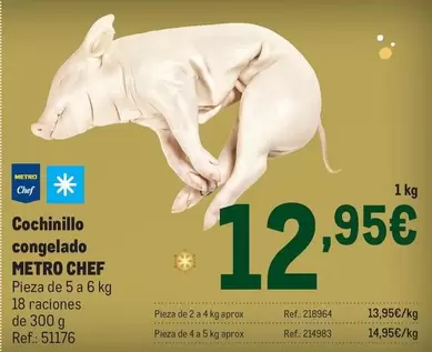 chef select - Cochinillo Congelado