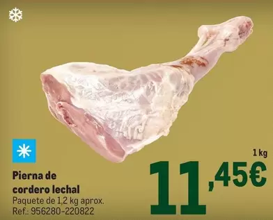Pierna De Cordero Lechal