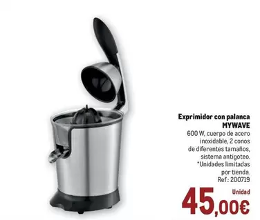 mywave - Exprimidor Con Palanca