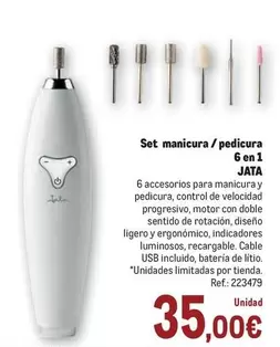 Jata - Set Manicura / Pedicura 6 En 1
