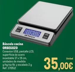 Orbegozo - Bascula Cocina