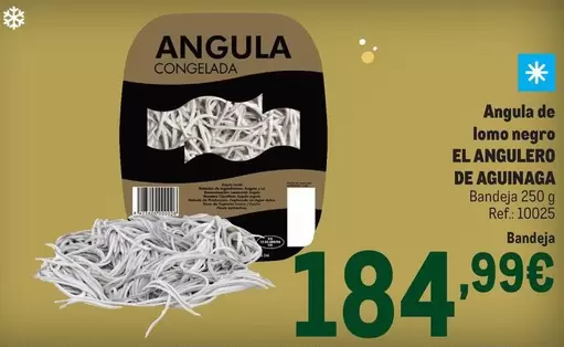 Angulas de Aguinaga - Angula De Lomo Negro