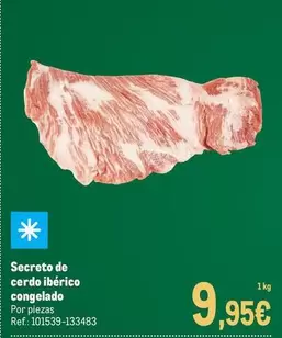 Secreto De Cerdo Iberico Congelado