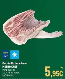 chef select - Cochinillo Delantero