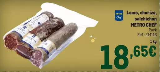 chef select - Lomo, Chorizo, Salchichon