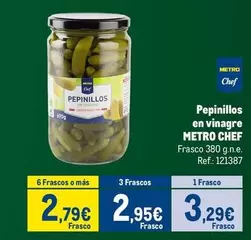 chef select - Pepinillos En Vinagre