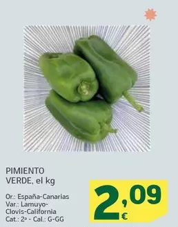 Pimiento Verde
