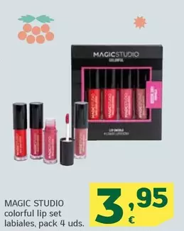Magic Studio - Colorful Lip Set Labiales