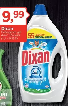 Dixan - Detergente Gel 4 En 1
