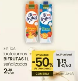 Bifrutas - Lactozumos