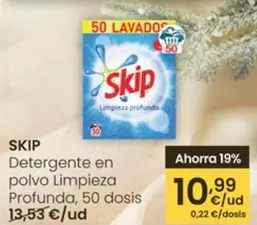 Skip - Detergente En Polvo Limpieza Profunda