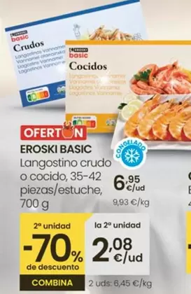 Eroski Basic - Langostino Crudo O Cocido