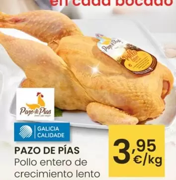 Pazo De Pías - Pollo Entero De Crecimiento Lento