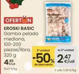 Eroski Basic - Gamba Pelada Mediana