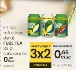 Fuze Tea - Refrescos De Té