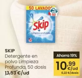 Skip - Detergente En Polvo Limpieza Profunda