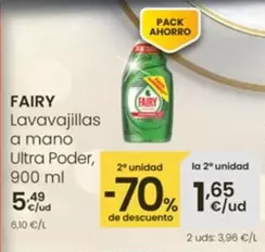 Fairy - Lavavajillas A Mano Ultra Poder