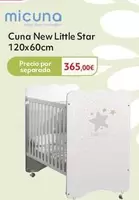 Micuna - Cuna New Little Star 120x60cm