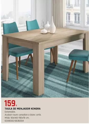 Taula De Menjador Kendra