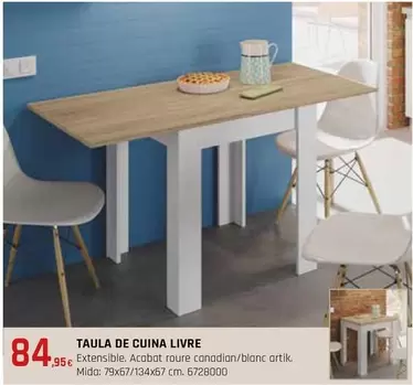 Taula De Cuina Livre