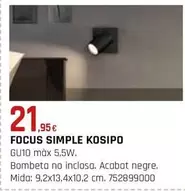 Focus Simple Kosipo