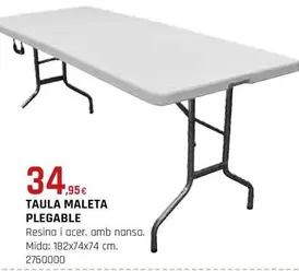 Taula Maleta Plegable