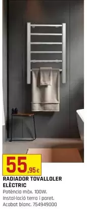 Radiador Tovalloler Eléctric