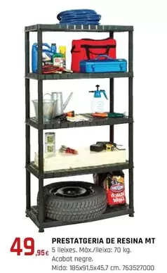 Prestatgeria De Resina Mt
