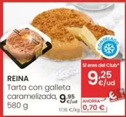 Reina - Tarta Con Galleta Caramelizada