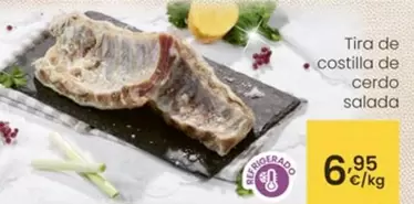 Tira De Costilla De Cerdo Salada