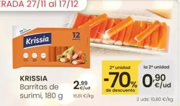 Krissia - Barritas De Surimi