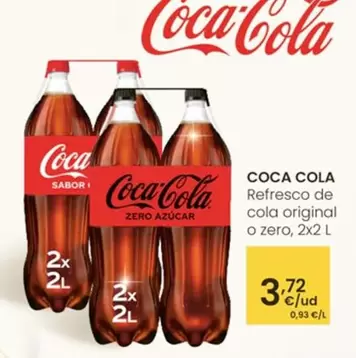 Coca-Cola - Refresco De Cola Original O Zero