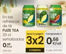 Fuze Tea - En Los Refrescos De Té