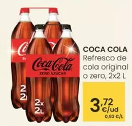 Coca-Cola - Refresco De Cola Original O Zero