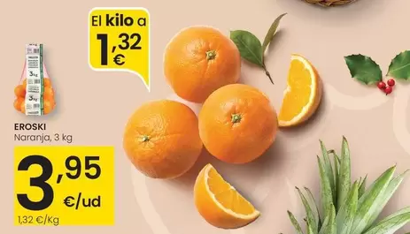 Eroski - Naranja