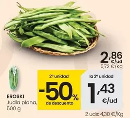 Eroski - Judia Plana