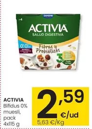 Activia - Bifidus 0% Muesli