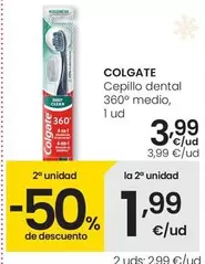 Colgate - Cepillo Dental 360° Medio