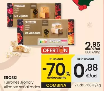 Eroski - Turrones Jijona Y Alicante Senalizados