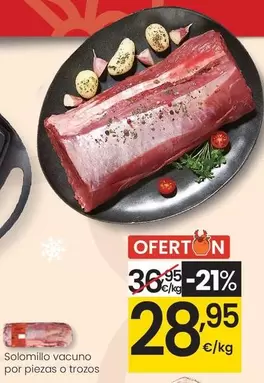 Solomillo Vacuno Por Piezas O Trozos