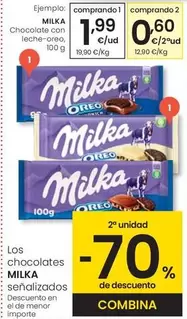 Milka - Chocolate Con Leche-Oreo