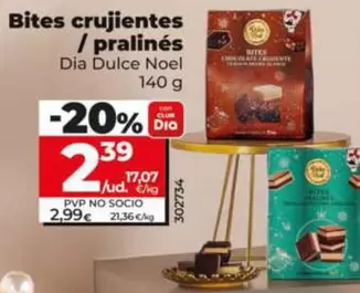 Dia Dulce Noel - Bites Crujientes / Pralinés